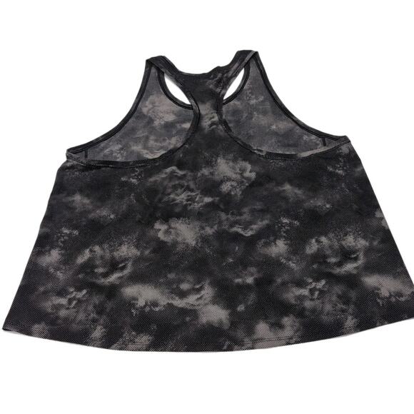 Athleta Ultimate Printed Train Tank Plus Size 2X Black Gray Racerback NEW NWT - Picture 5 of 13